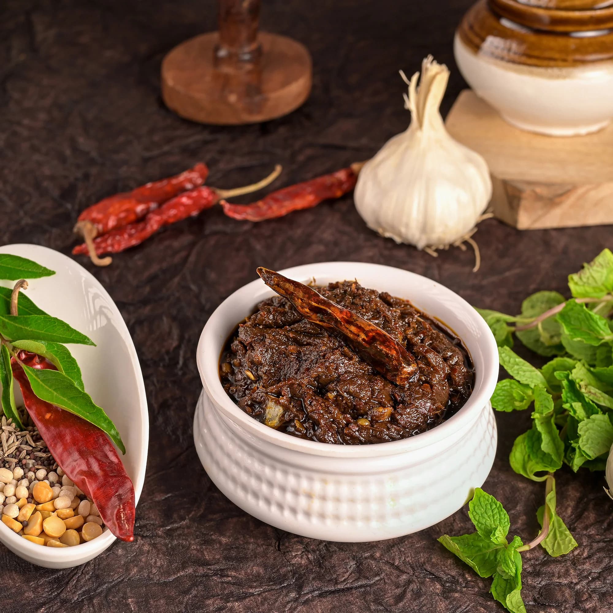 Pudina Pickle from Marvin Ruchulu