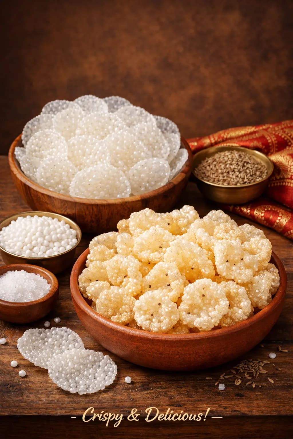 Sabudana Vadiyalu from Marvin Ruchulu